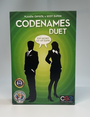 New Codenames Duet Two Player Word Deduction Game Czech Games Edition (OPEN BOX)
