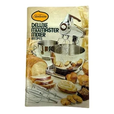 Sunbeam Mixmaster Stand Mixer MMA MMB Recipe Book Manual 1975 NOT a Reprint