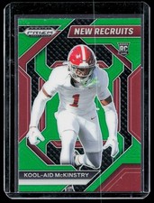 2024 Panini Prizm Draft Picks #NR-KMY Kool-Aid McKinstry New Recruits Green