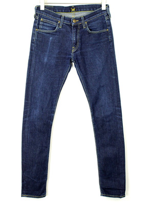 LEE Luke Jeans Men's W29/L32 Slim Fit Zip Fly Fly Faded Blue