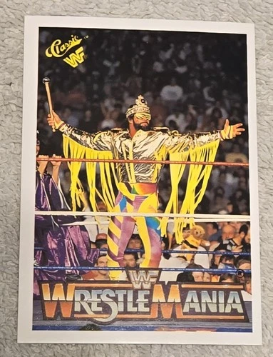 1990 WWF Classic Series 2 WM 6 Macho King Randy Savage #123 Wrestling Card wwe