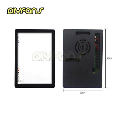3,5-Zoll-Touchscreen LCD-Display ABS-Gehäuse für Raspberry Pi 3 Model B + AHS