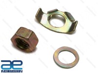AEspares Vespa Getriebe Extern Tab-Washer Set Mit Mutter PX PE T5 Lml Roller