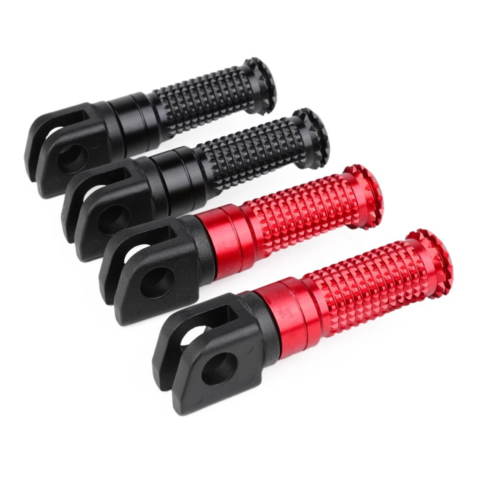 For Kawasaki Ninja 250/R 300 600R ZX-6 ZX-11 CNC Foot Pegs Footpegs Pedal Riders — 第 3/4 张图片