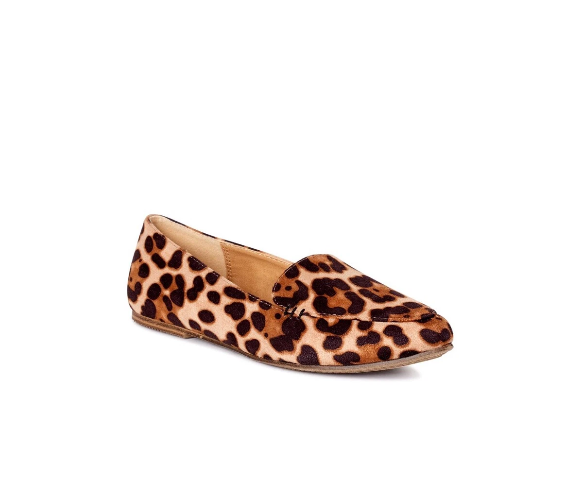 Time and tru cheetah flats hot sale