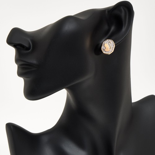 Swarovski Signum Swan Crystal & Rose Gold Drop Earrings 5628569 - Picture 7 of 7