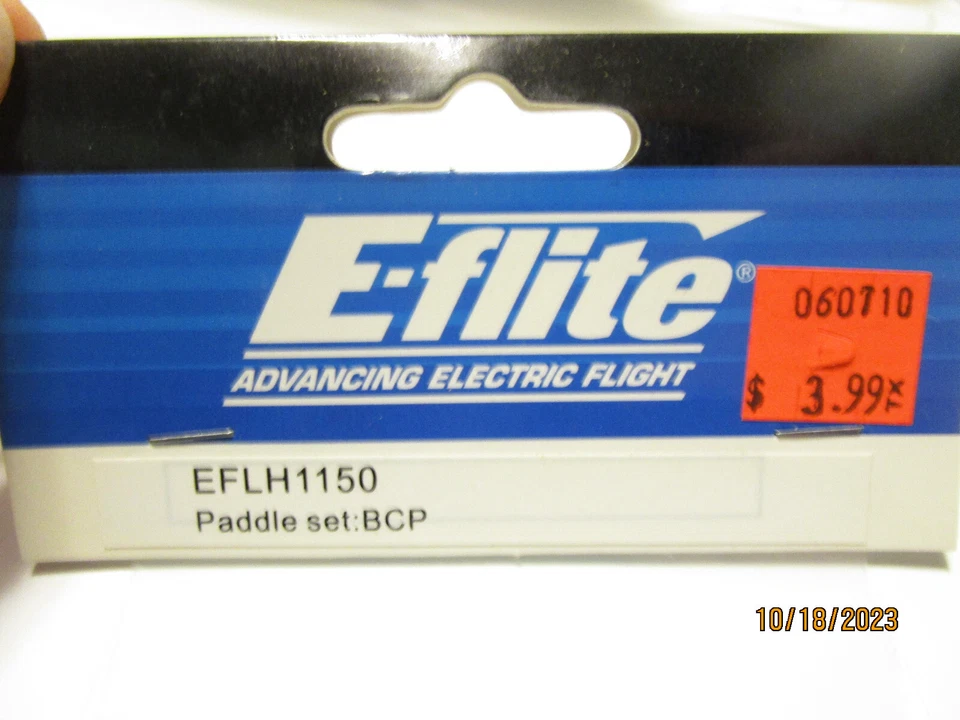 E-FLITE HELICOPTER PART EFLH1150 FLYBAR PADDLE SET BCP - Image 4 of 4