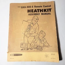 Assembly Manual for Heathkit GRA-900-6 Remote Control - Original Book 1971