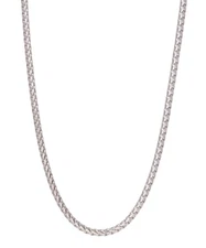 ITALY Solid 925 Sterling Silver Franco Chain Necklace 2.5mm Unisex ALL Sizes
