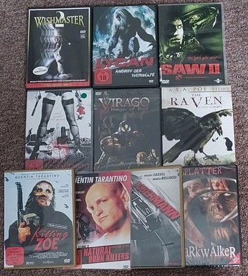 DVD SAMMLUNG- 18er