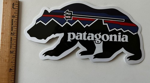 PATAGONIA STICKER XL 7” Bear Decal Park Camping North face Shimano Surf Snow - Picture 2 of 4