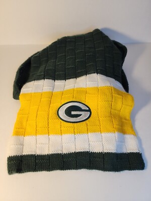 Green Bay Packers Scarf 70''x10'' NFL Football Winter Or Stadium Attire Very Warm