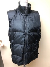Express Women's Black Large Puffer Winter Fall Vest Down Feather Filled Lined