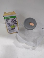 NEW haakaa Manual Breast Pump with Base 4oz/100ml Lid