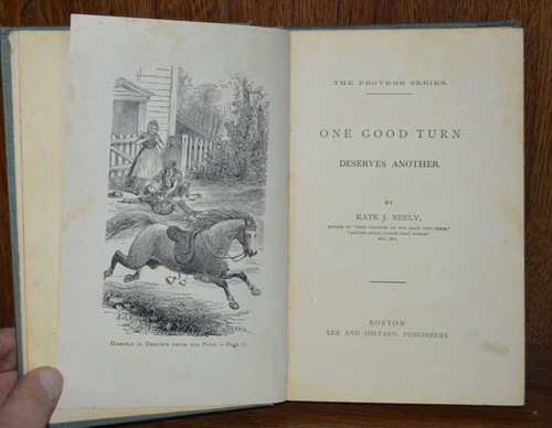 Antike 1870 Mayflower Serie für Mädchen Hardcover Kate J Neely - Bild 5 von 6