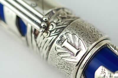 OMAS Roma 2000 Silver Millennium Fountain Pen - I (One) | eBay OMAS Roma 2000 Silver Millennium Fountain Pen - I (One) | eBay