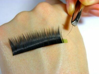 Klassische individuelle Wimpern Faux Nerz Wimpern Extensions handgefertigt in Korea