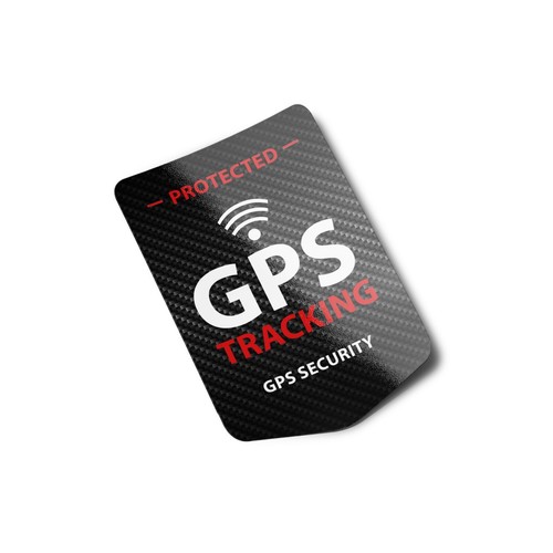Traceur GPS - 5cm - Sticker/autocollant