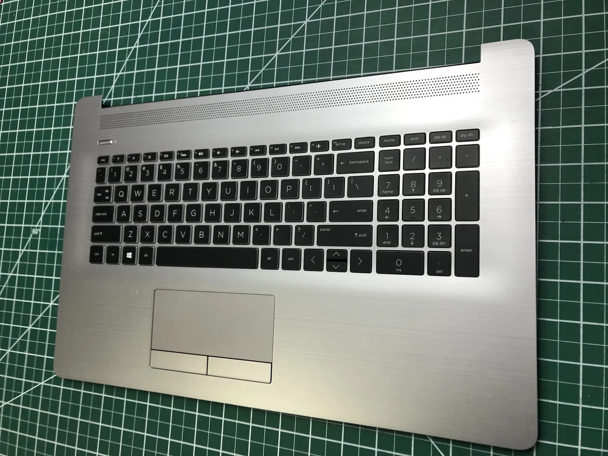 HP 470 G7 Palmrest Touchpad Backlit Keyboard L83727-001 