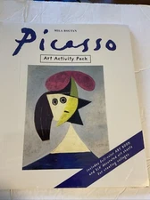 Art Activity Pack : Picasso by Mila Boutan (1998, Trade Paperback) New (Sealed)