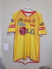 Y2K 2007-2008 Atletica Liga MX Monarcas Morelia Soccer Jersey Size Large 
