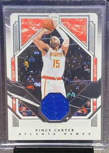 vince carter game worn jersey