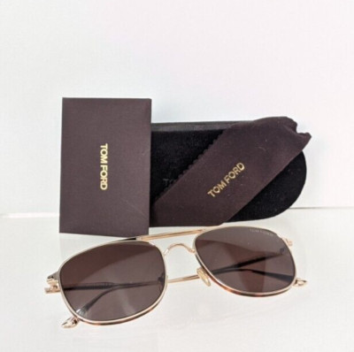 Tom Ford Lunettes de Soleil JAKE FT 0827 Light Ruthenium/Blue 56/20/145 homme