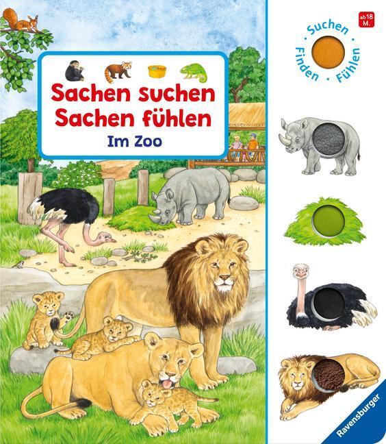 Thumbnail - Sachen Suchen, Sachen Fühlen: Zoo: Suchen, Finden, Fühlen, Frauke
