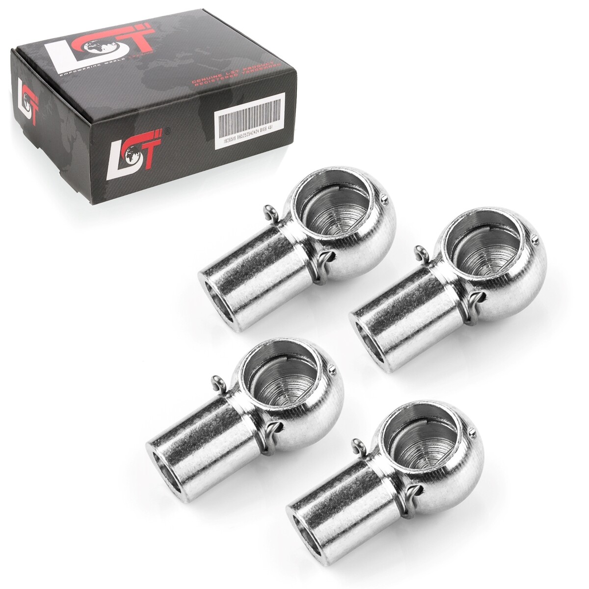 4x Ball Socket Gas Spring M8 Thread 10mm Ball Joint for SUZUKI