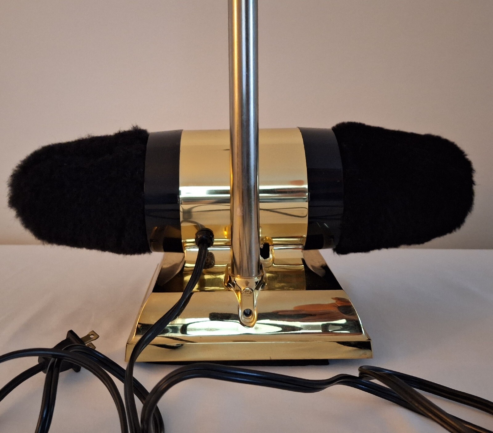 Dremel Brass Electric Shoe Polisher Buffer Model 799 Classic Vintage Lambs Fur eBay