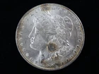 1887 Morgan Dollar Philadelphia Mint 90% Silver US Coin BU Toned