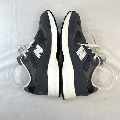 New Balance Kids 993 Navy/White Sneakers size 4.5 | eBay