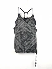 Fabletics NORWALK Tank TAOS Size XS Built-in Bra Sports Top Heather Grey