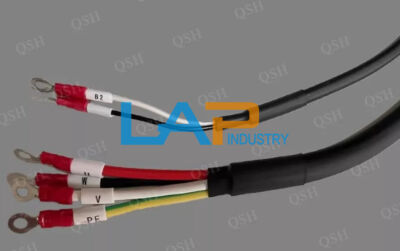 1PCS New Servo motor with brake power line MFMCE0032FUD 3M cable