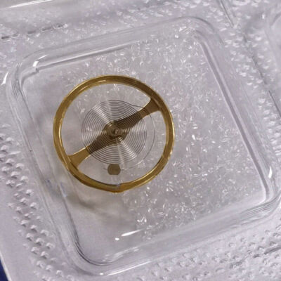 Golden Complete Balance Wheel with Hairspring for NH35/NH36/NH38/NH39 Movement