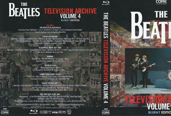 The Beatles Television Archive Vol 1-6 Complete Blu-ray 6 Discs  