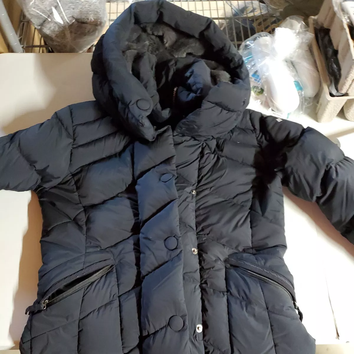 Columbia long black winter coat 2025
