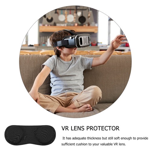 VR Glasses Protective Cover Black Lens Headset Anti-scratch Protector - Picture 10 of 12