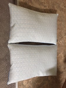 Puredown Natural White Goose Down Feather Cool Down Pillow With