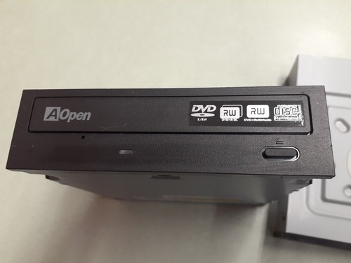 (2) AOpen DSW1812P DVD/CD Rewritable Drive DSW1812P-470 - Black Bezel - Picture 2 of 5
