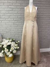 David s Bridal Halter Gown Size 12