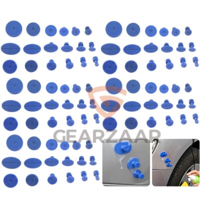 90x Kit PDR Glue Pulling Tabs Paintless Dent Repair Hail Removal For Universal