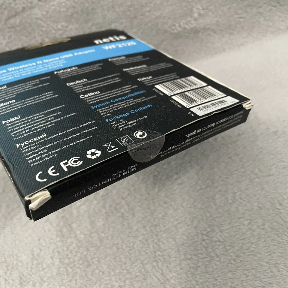 Netis WF2120 150Mbps Wireless N Nano USB Adapter Windows, MAC, Linux - Image 3 of 4