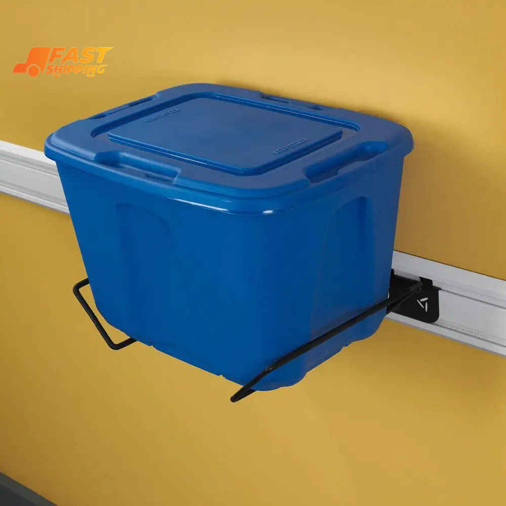 Garage Storage Bin Holder for Geartrack or Gearwall eBay