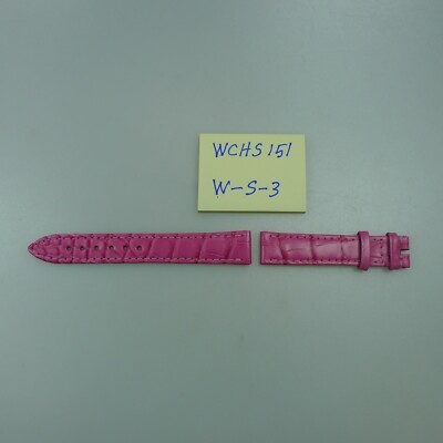 Chopard Watch Strap, Pink Alligator
