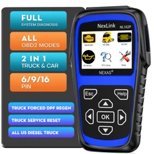 Diesel HD Heavy Duty Truck OBD Diagnostic Scanner Force DPF Regeneration Tool