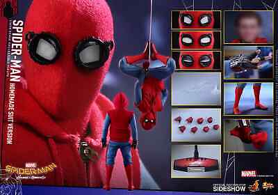Hot Toys MMS414 Spiderman Homecoming Homemade Suit 1/6 Hot Toys MMS414 Spiderman Homecoming Homemade Suit 1/6