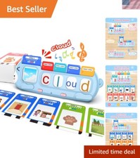 Interactive Phonics Flash Cards for Toddlers - Improve Reading  Math Skills