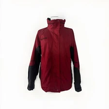 Columbia Bugaboo Red/Black with Interchangeable Black Fleece Jacket -Women Small