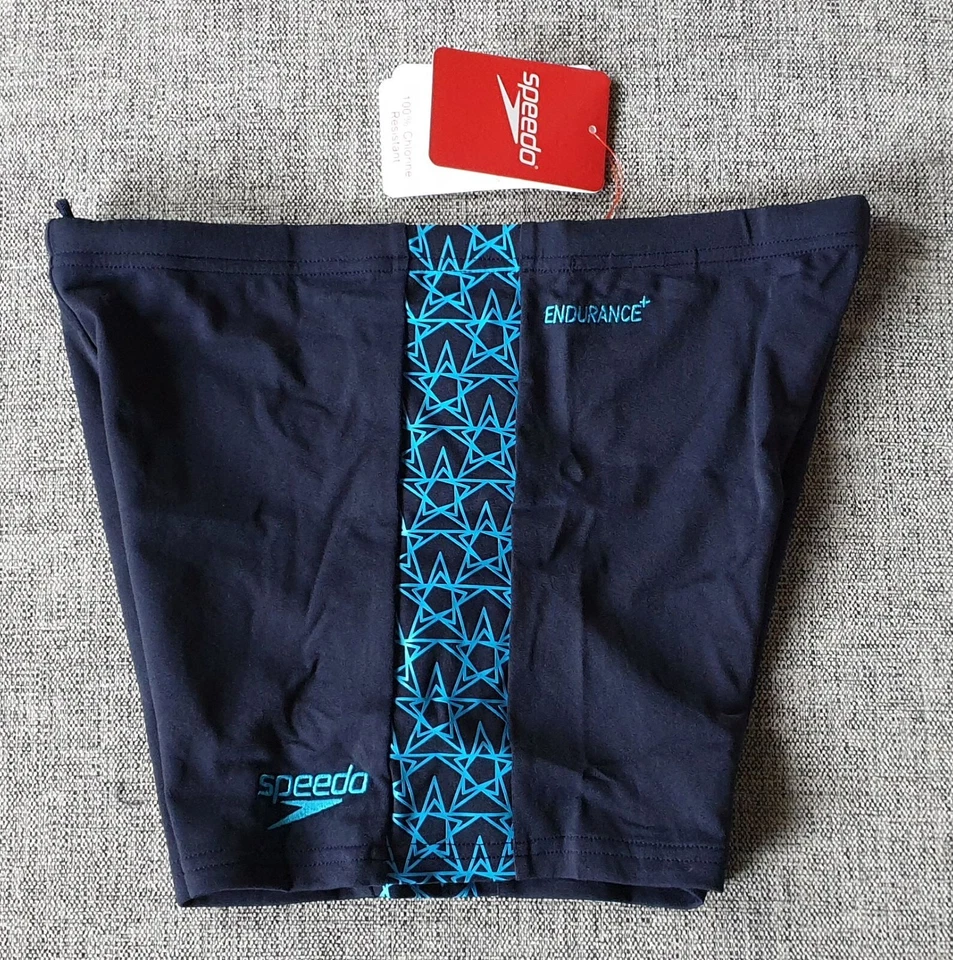 Speedo Men’s Boomstar Splice Aquashorts Navy  AUS Size 12 (S) GB waist 80cm/32''